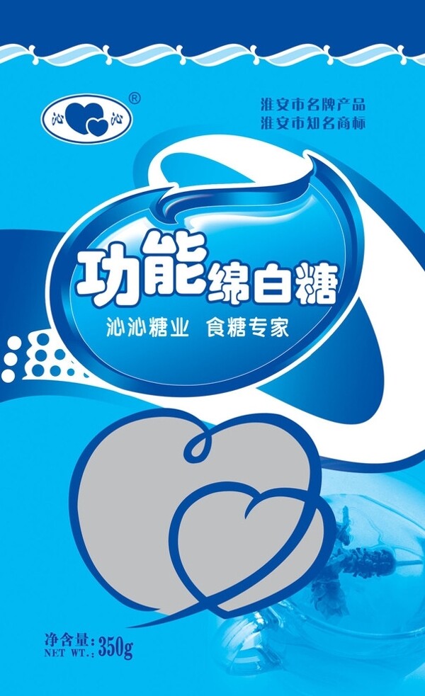 功能綿白糖包裝圖片