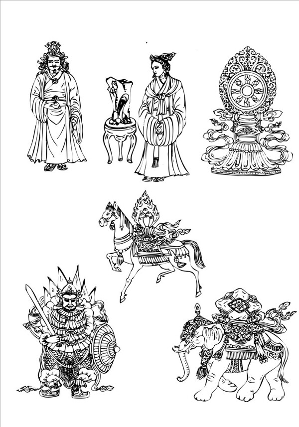 藏族图案