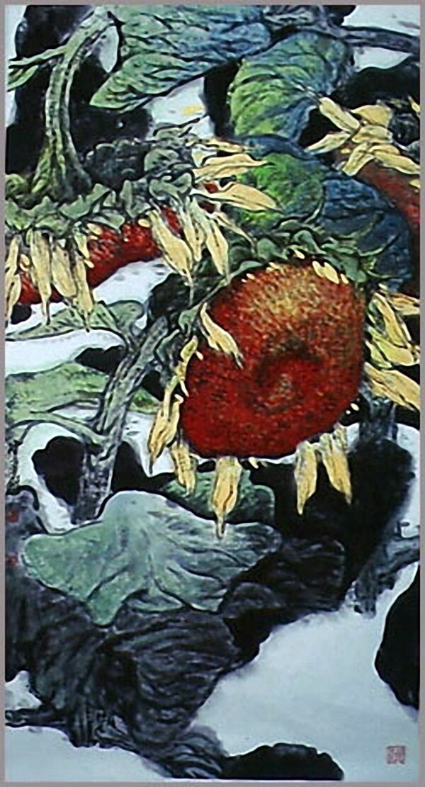 花草靜物油畫西洋美術(shù)0072