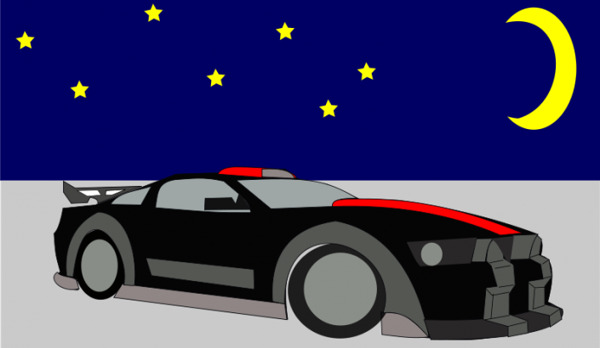 賽車矢量圖形