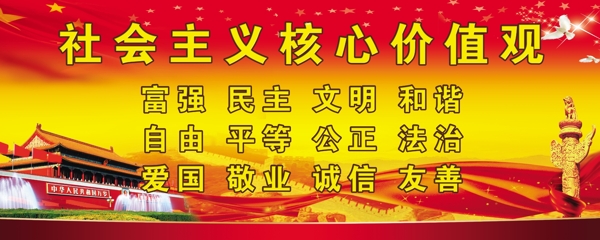 社会主义核心价值观图片