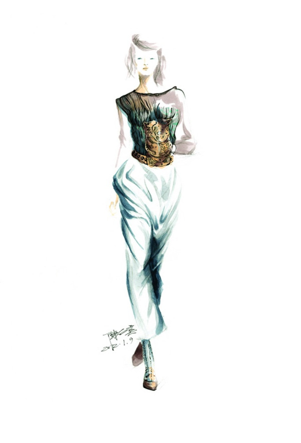 手繪服裝設(shè)計