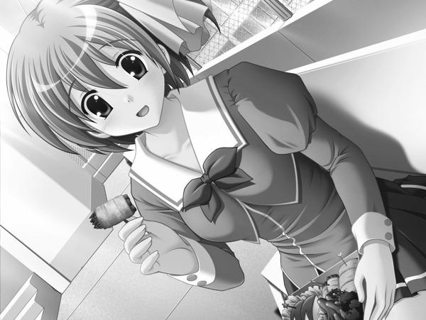 吃飯的少女