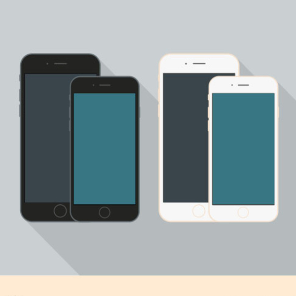 扁平手机iphone6图片