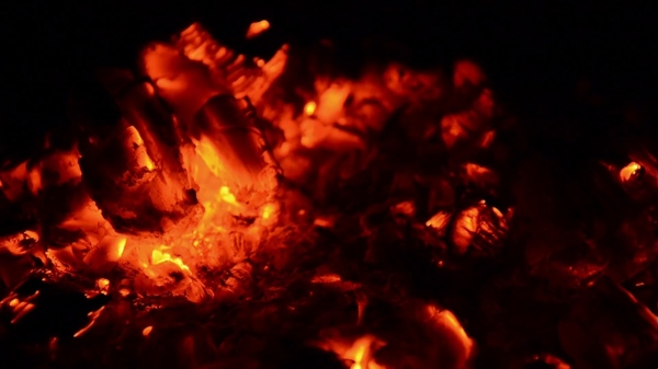篝火火焰视频素材