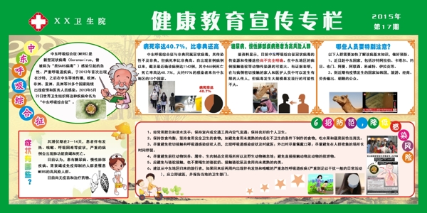 健康教育宣傳專欄