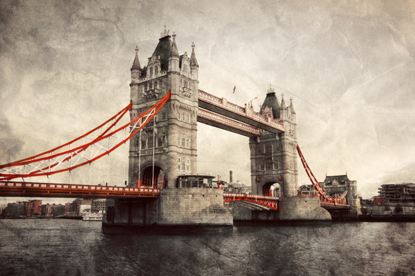伦敦塔桥风景