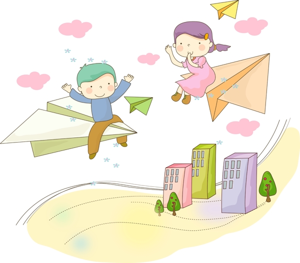 最新韓國(guó)矢量卡通素材880