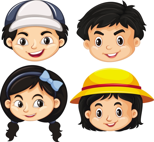 男孩女孩插圖