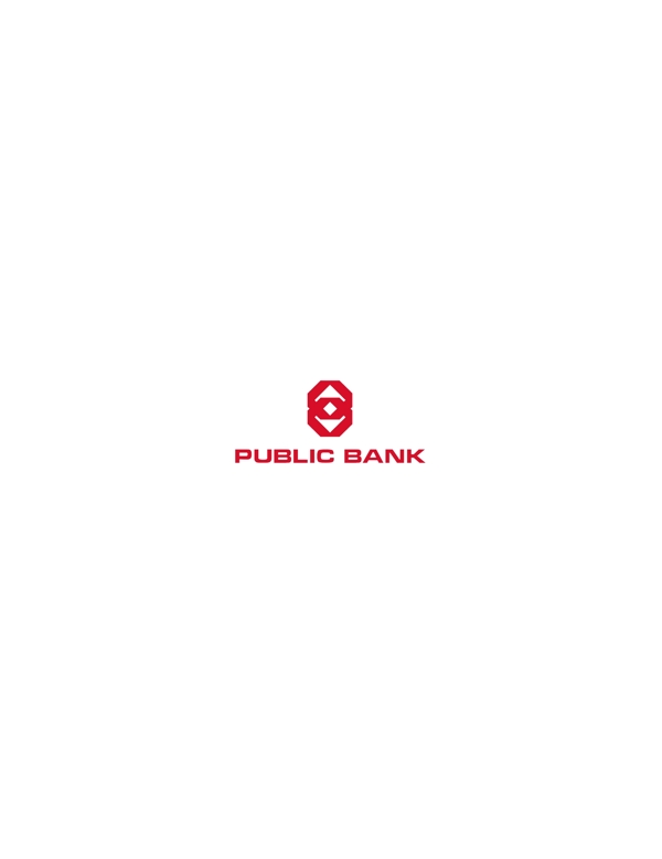 PublicBanklogo設計欣賞PublicBank銀行業(yè)LOGO下載標志設計欣賞