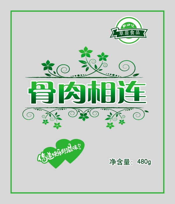骨肉相連展開圖