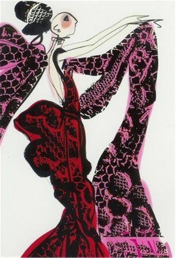 服裝設(shè)計(jì)手繪效果圖
