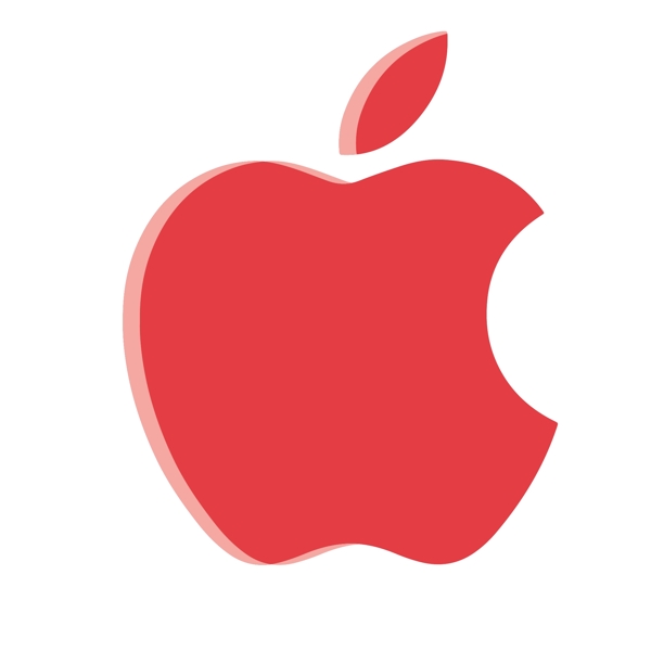 红色苹果ipadLOGO图标