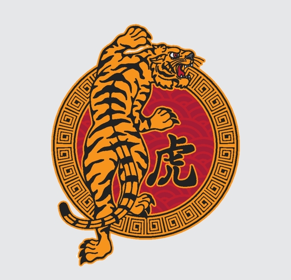 日本传统虎纹