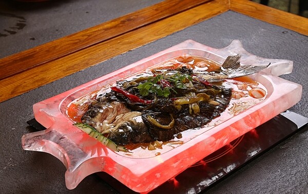 香辣烤魚圖片