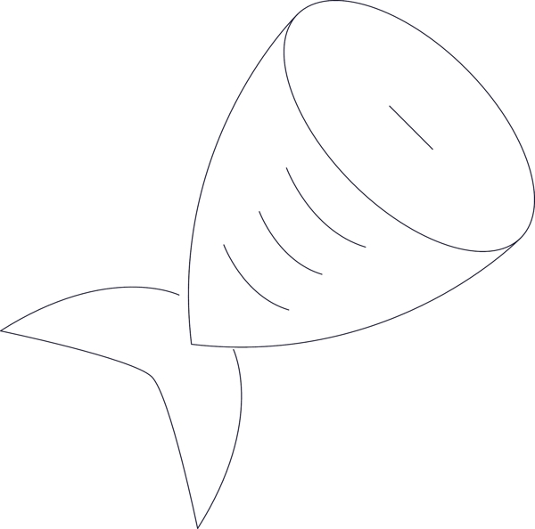 海魚尾圖標(biāo)
