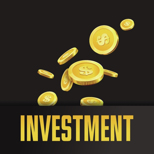 時尚金幣設(shè)計矢量素材