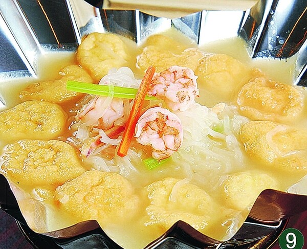 豫菜海味萝卜丝煮鱼腐图片