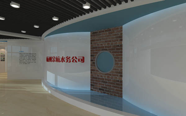 企業(yè)展廳設(shè)計(jì)效果圖圖片