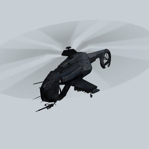 半条命2HalfLife2CombineHelicopter联合直升机合成人武装直升机