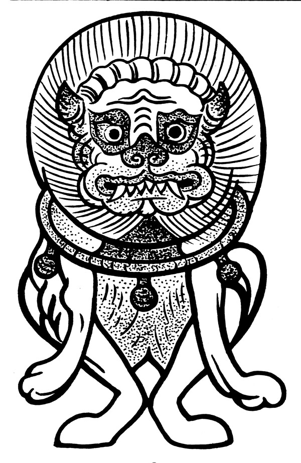 動物圖案隋唐五代圖案中國傳統(tǒng)圖案030