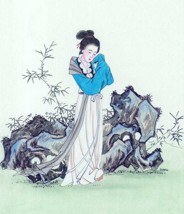 中華藝術(shù)繪畫古畫繪畫仙女神仙嫦娥貂蟬西施中國古代繪畫