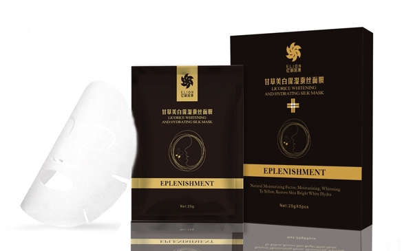 面膜包裝展開圖圖片