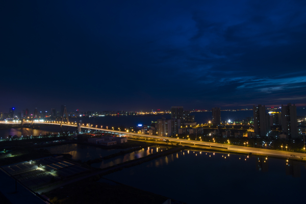 海口夜景图片