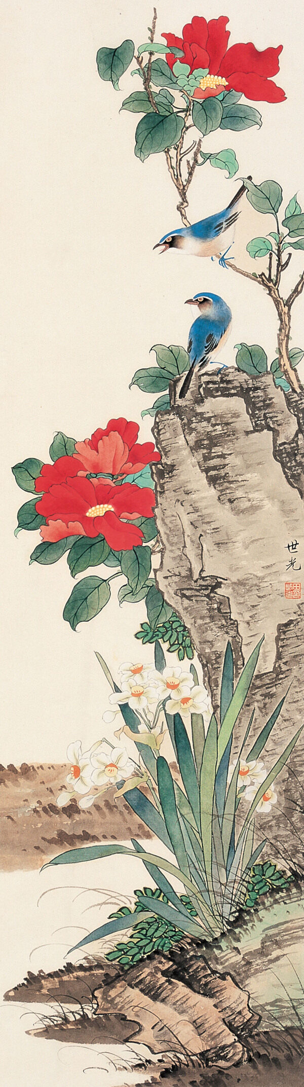 工筆花鳥圖片