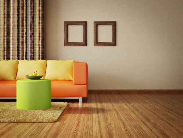 彩色沙发设计图片