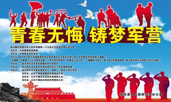 征兵海报