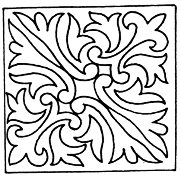 團(tuán)花紋樣傳統(tǒng)圖案0089