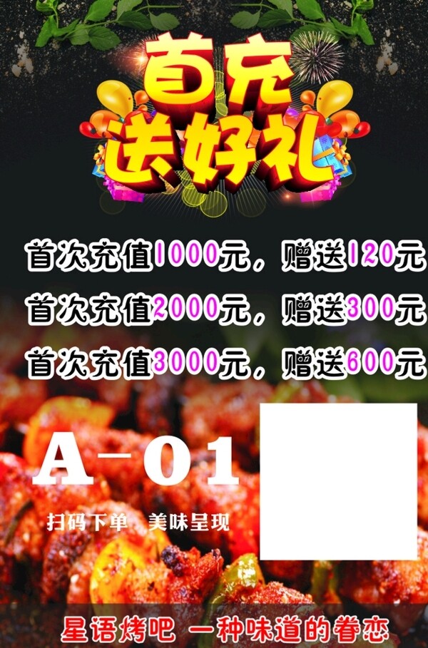 燒烤臺卡