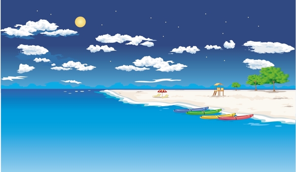 海邊風(fēng)景