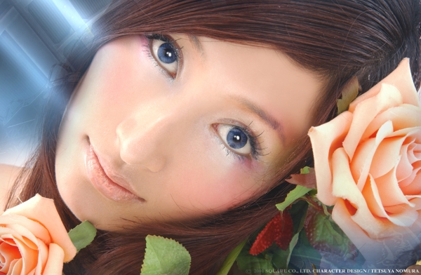 婚紗攝影樣片美麗新娘圖片
