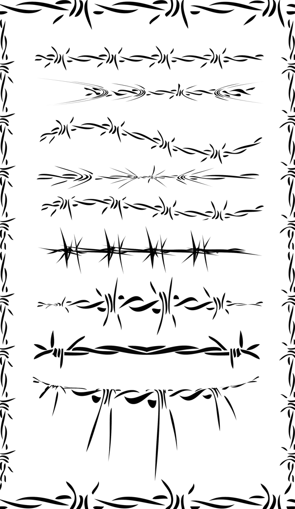 鐵絲網(wǎng)矢量素材