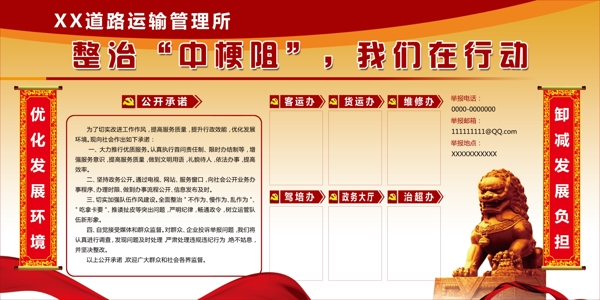 整治中梗阻