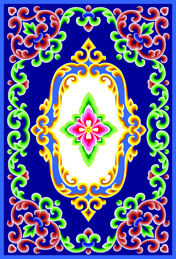 蒙古圖案圖片