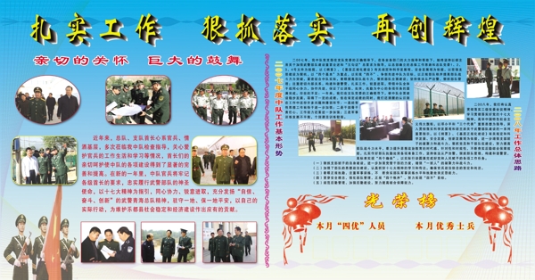 部隊展板圖片