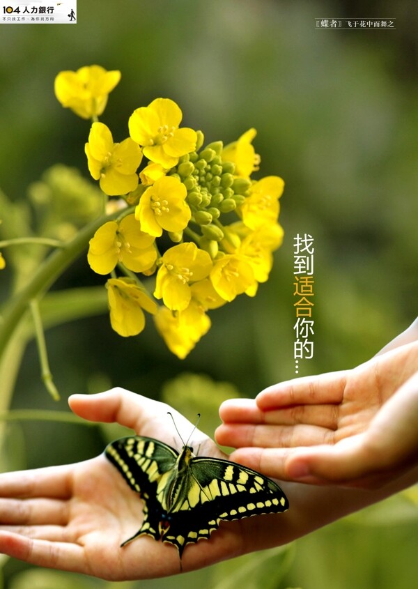 104人力銀行創(chuàng)意海報圖片