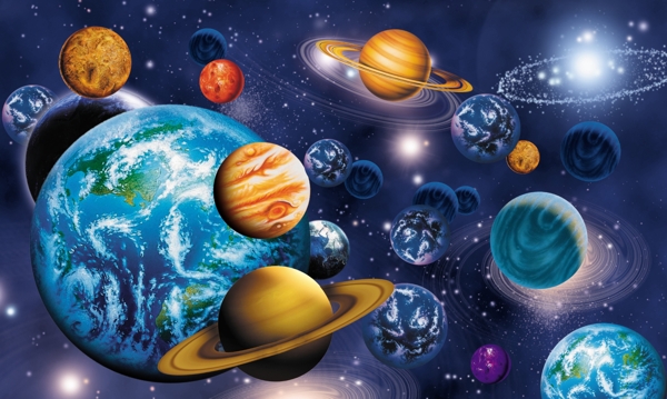 星球宇宙圖片