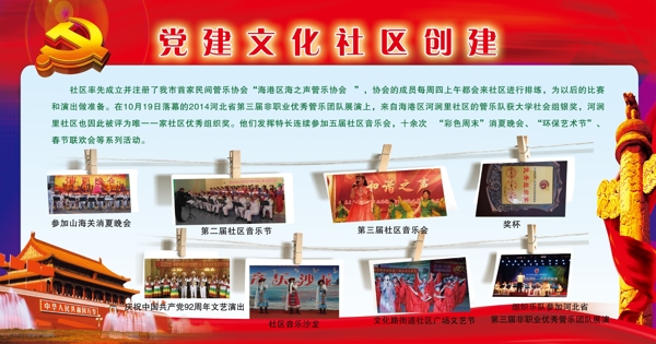 黨建文化社區(qū)建設(shè)