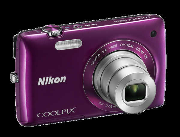 紫色卡片相机免抠png透明图层素材