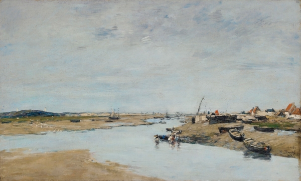 EugeneBoudinEtaples1886.jpeg畫家風(fēng)景畫靜物油畫建筑油畫裝飾畫