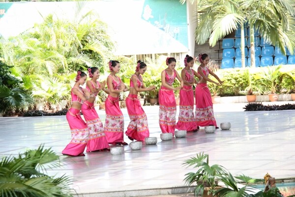傣族姑娘舞蹈
