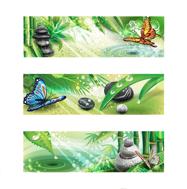 插畫背景素材
