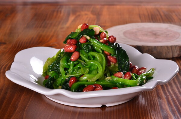 果仁菠菜圖片