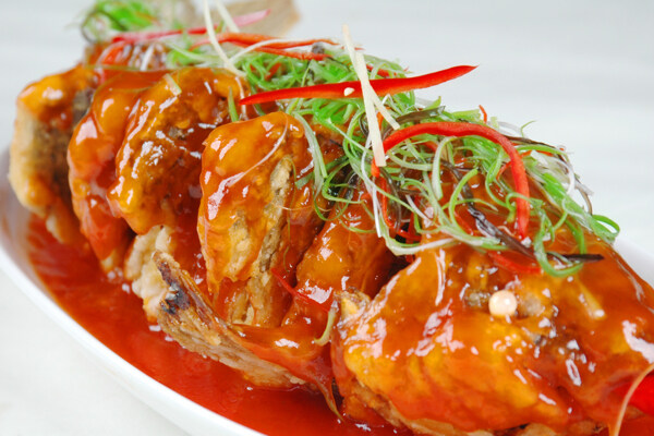 五彩脆皮魚(yú)圖片