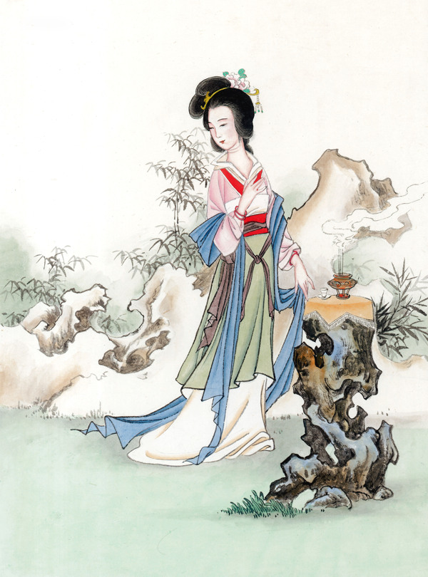 國(guó)畫仙女仙女36