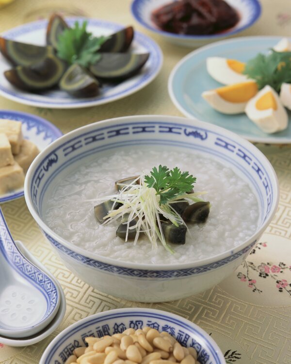 白粥稀飯圖片